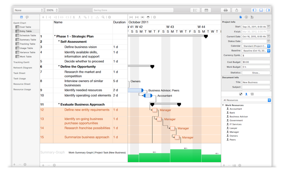is there microsoft project for mac os